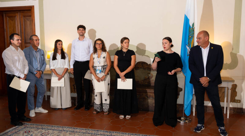 San Marino. Consegnati i diplomi ai giovani sammarinesi all’estero che hanno frequentato i soggiorni culturali