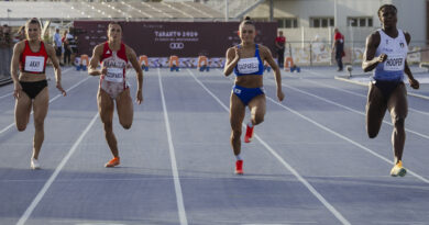 Taranto 2026: Gasparelli corre i 100 metri in 12”14. Mongiusti e Morri eliminati dai singolari di tennistavolo