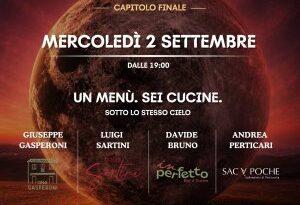San Marino. Torraccia al chiaro di luna: un menù, sei cucine. Serata conclusiva