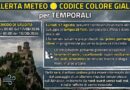 Unione Volontariato Protezione Civile San Marino. Allerta Meteo Codice Giallo per temporali
