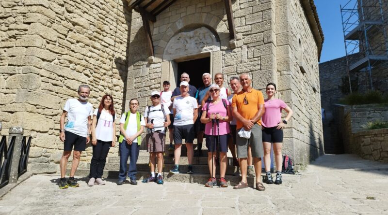San Marino. Grande partecipazione e intensa emozione per il Cammino Spirituale “San Francesco – i passi sul Monte Titano”