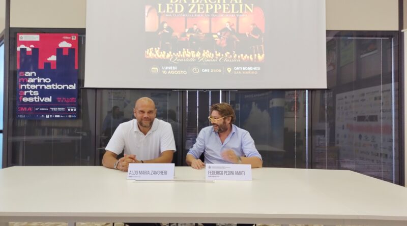 “Concerto a lume di candela da Bach ai Led Zeppelin” lunedì 10 agosto e martedì 8 settembre 2026 presso gli Orti Borghesi, San Marino Città