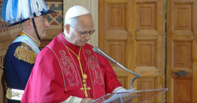 San Marino. “Libertas, una parola sola ma di straordinaria intensità”. L’intervento del Papa nella sala del Consiglio Grande e Generale