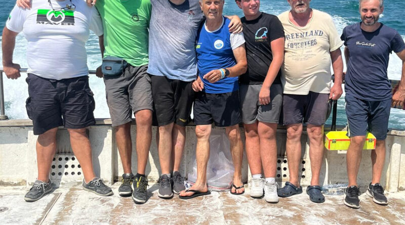 Pesca sportiva, tre prove di campionato tra acque dolci e di mare