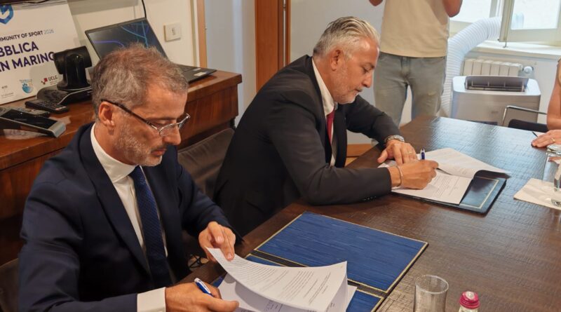 San Marino. La Segreteria allo Sport sigla la convenzione a sostegno degli atleti della Federazione Sport Speciali, per dare stabilità e concretezza a tutta la loro attività