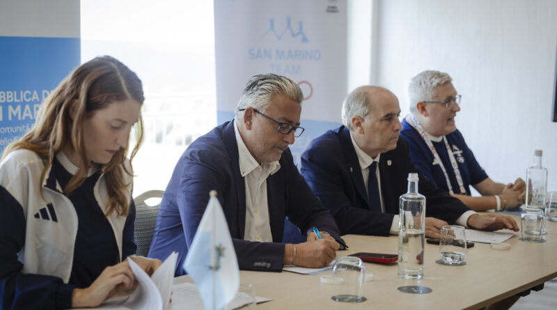 La delegazione di San Marino si presenta: “orgogliosi di essere a Taranto”