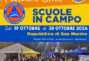 Cominciati i lavori per l’allestimento di “SCUOLE IN CAMPO – Anch’io sono la Protezione Civile”, il progetto promosso dall’Unione Volontariato sammarinese