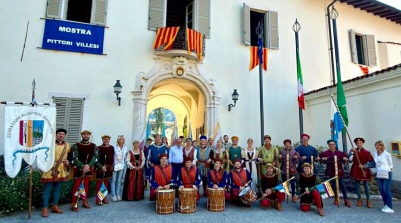 La Federazione Balestrieri Sammarinesi in trasferta a Villa di Serio (BG) per il 25° anniversario di Palazzo Carrara, sede del Comune