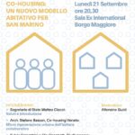 Co-hounsing un nuovo modello abitativo per San Marino. Lunedì il confronto promosso dalla Segreteria Territorio
