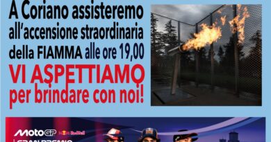 Coriano si prepara al weekend della Motogp: venerdì l’accensione straordinaria della fiamma dedicata a Marco Simoncelli