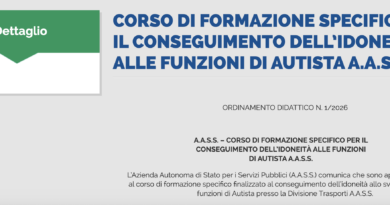 San Marino. AASS avvia un corso di formazione per autisti pubblici, con  più opportunità di accesso e una platea più ampia per rafforzare il servizio trasporti