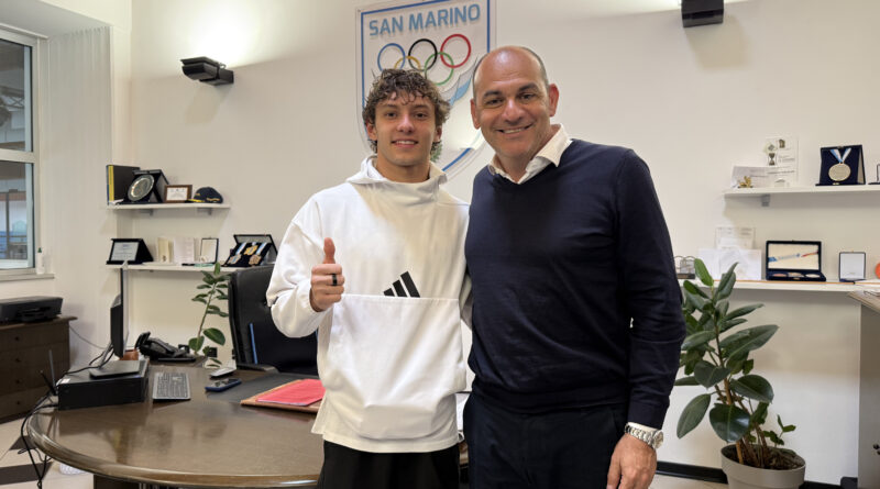 San Marino. Kimi Antonelli a Sport in Fiera