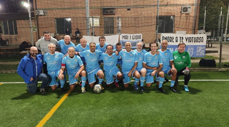 Veterani e tifosi in campo a Dogana per San Marino for the Children