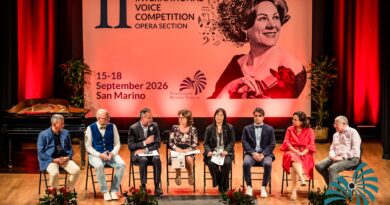 San Marino capitale della lirica, il Concorso Tebaldi richiama cantanti da tutto il mondo