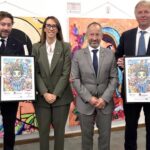 San Marino. I Reggenti alla mostra “Icone Sacre Pop” di Simone Legno allestita presso lo spazio espositivo della Segreteria Turismo
