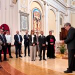 Capitani Reggenti e Segretari di Stato in visita alla sede vescovile di Pennabilli