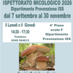 San Marino. Dal 7 settembre riapre l’Ispettorato Micologico del Dipartimento Prevenzione ISS