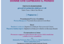 San Marino. “Donne che cambiano il mondo”. Premio Internazionale Emma Rossi: cerimonia conclusiva giovedì 24 settembre