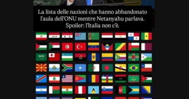 Ecco la lista dei Paesi che hanno abbandonato l’Aula delle NU quando ha preso la parola il leader israeliano