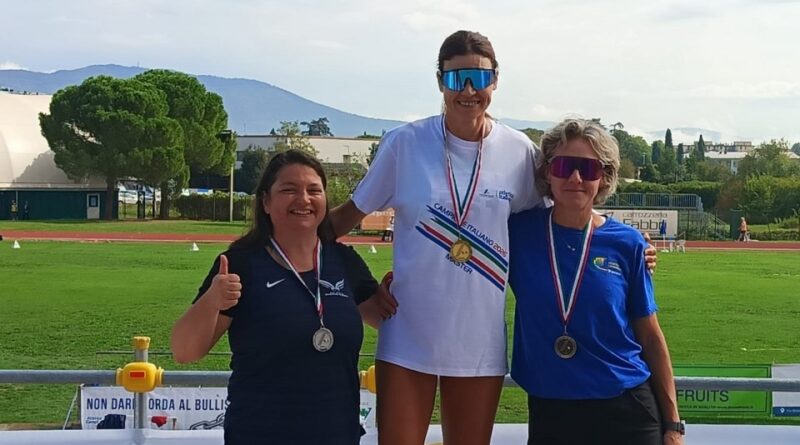 Atletica leggera: medaglia d’argento per Silena Stolfi ai campionati Italiani master su pista
