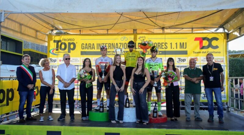 Trofeo Top Automazioni, volata vincente di Marco Pierotto: podio tutto italiano a Poggio Torriana
