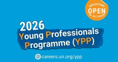 San Marino. Affari Esteri. prossima apertura delle candidature al Programma delle NU per giovani professionisti interessati a carriere internazionali