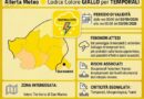 San Marino. Unione Volontariato Protezione Civile. Allerta Meteo Codice Colore GIALLO per criticità TEMPORALI per le zone di allerta A1 e A2.