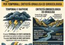 Unione Volontariato San Marino. Allerta Meteo Codice Colore Giallo per temporali, criticità idraulica e idrogeologica