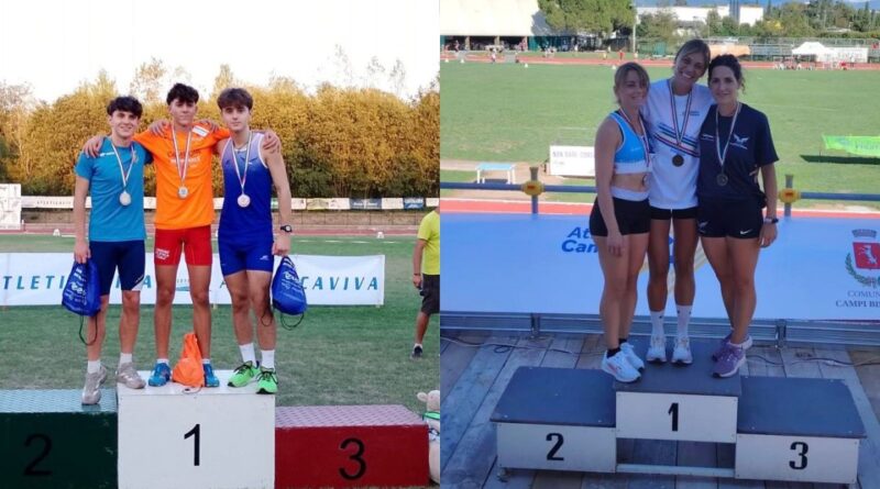San Marino Academy Atletica leggera : salto in lungo sugli scudi