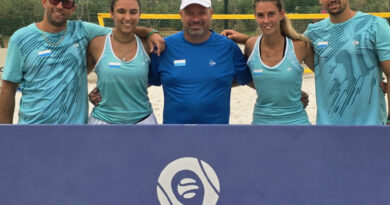 Beach tennis: tre successi per i biancazzurri nella prima giornata dei Campionati Europei