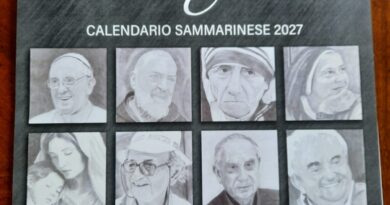 San Marino. Presentazione pubblica del calendario “Vocazioni” opera di Checco Guidi. il ricavato destinato a fini solidaristici