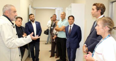 San Marino. Centro Sanitario di Borgo Maggiore verso la riapertura. Primo sopralluogo istituzionale al termine dei lavori