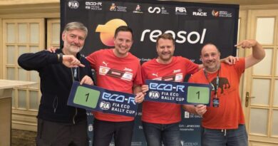 Ecorally, una foratura ferma Guerrini-Prusak in Spagna