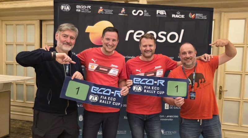 Ecorally, una foratura ferma Guerrini-Prusak in Spagna