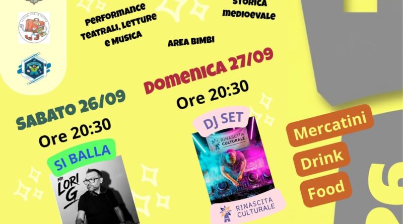 A Serravalle, un intero weekend di eventi in occasione della “Festa del Castello”