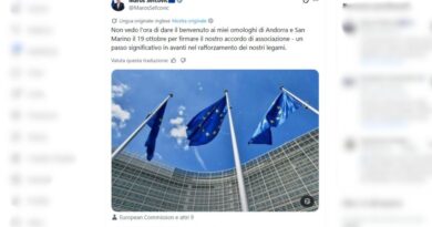 Accordo Ue: Ursula von der Leyen presente alla firma del 19 ottobre