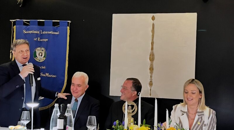 Il Soroptimist Club di San Marino dedica una serata alla conoscenza della Fabbrica di San Pietro