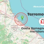 Terremoto al largo di Rimini, scossa di magnitudo 3.2 avvertita anche a San Marino