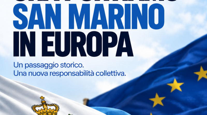 CDLS: Ora portiamo San Marino in Europa