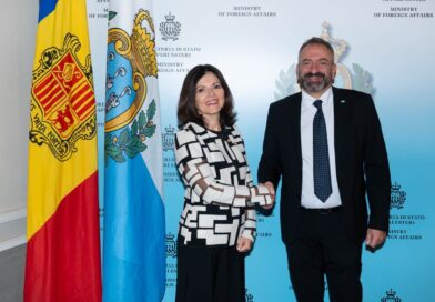San Marino. Incontro bilaterale tra il Segretario Beccari e la Ministra agli Esteri di Andorra, Imma Tor Faus