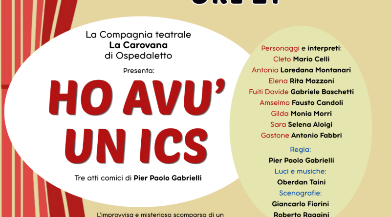 San Marino. Sabato 24 ottobre riparte la commedia dialettale a Serravalle