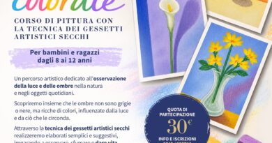 “Luci e ombre colorate” – Corso di pittura per bambini e ragazzi presso il Centro Sociale di Dogana
