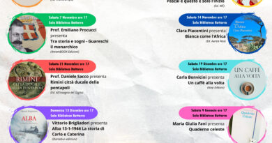 Coriano, torna “Incontri con l’autore”: da ottobre a marzo libri, storie e voci nella Biblioteca Battarra