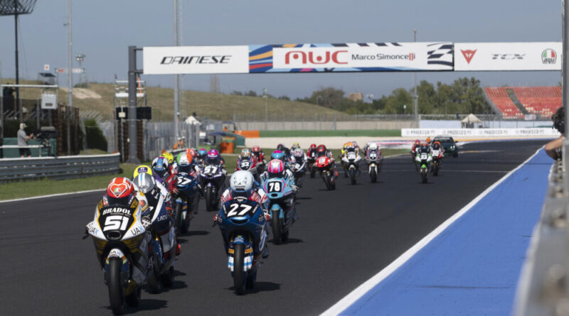 MotoJunior, a Misano il gran finale con i titoli mondiali ed europei in palio