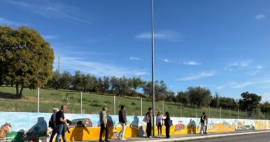 Coriano, completato il progetto murales: i giovani artisti restituiscono colore e bellezza a uno spazio pubblico