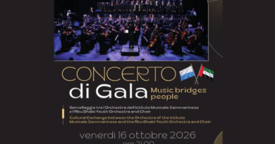 San Marino. Concerto di gala “Music bridges people” in occasione del gemellaggio tra l’IMS e la Abu Dhabi Youth Orchestra and Choir