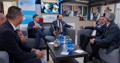 Le più alte istituzioni della Repubblica di San Marino in visita al centro nevralgico della 24° edizione del RallyLegend