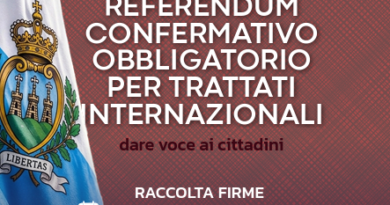 San Marino. I CapiFamiglia propongono un referendum confermativo obbligatorio e automatico per trattati internazionali impattanti su sovranità/autonomia