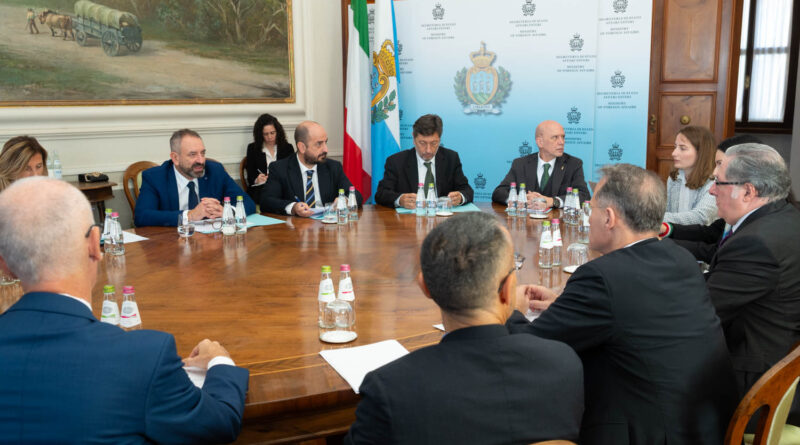 Commissione mista italo – sammarinese. Incontro operativo sui principali dossier e le ricadute dell’Accordo UE sul rapporto bilaterale