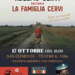 I miei sette padri: Adelmo Cervi a San Clemente per raccontare la storia e la memoria di una grande famiglia antifascista